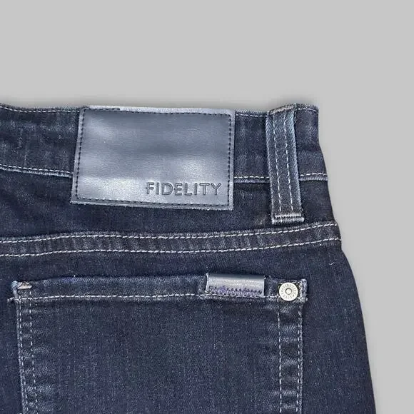 Fidelity Torino Dark Wash Slim Fit Men’s Jeans - Size 32